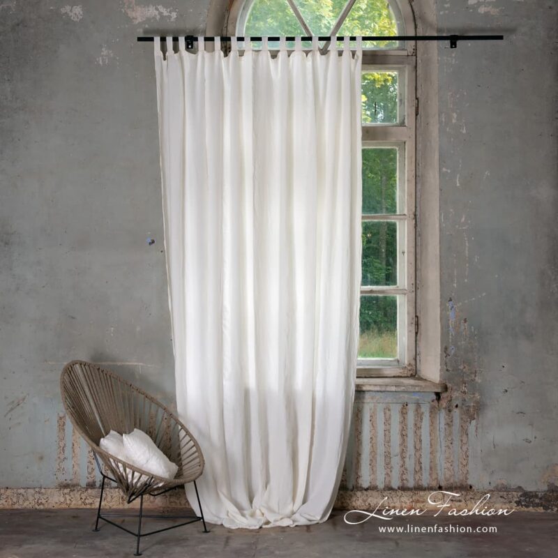 Atlanta white curtain.
