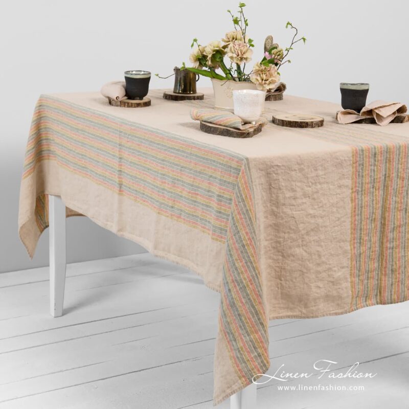 Linen tablecloth, MEIZA.