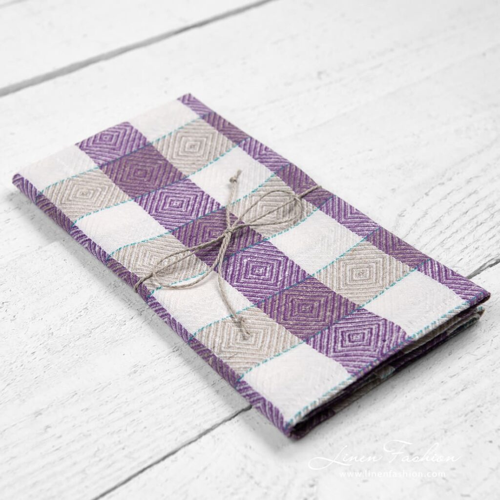 Linen kitchen towel no. 44