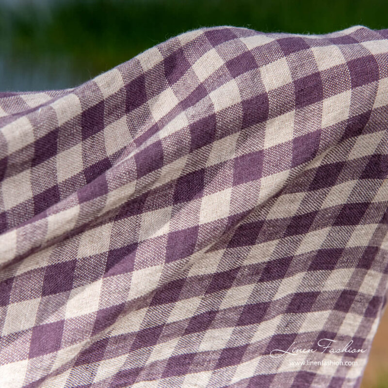 MARRE Ręcznik plażowy fioletowy - obrazek 2