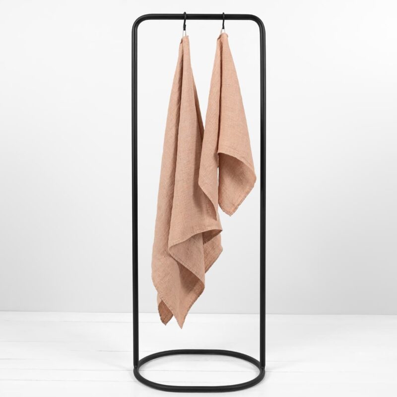 linen powder towel.