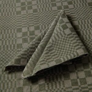 Green linen cotton napkin