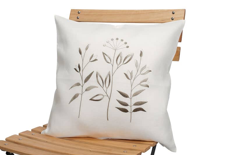 PIKY biała poszewka na poduszkę