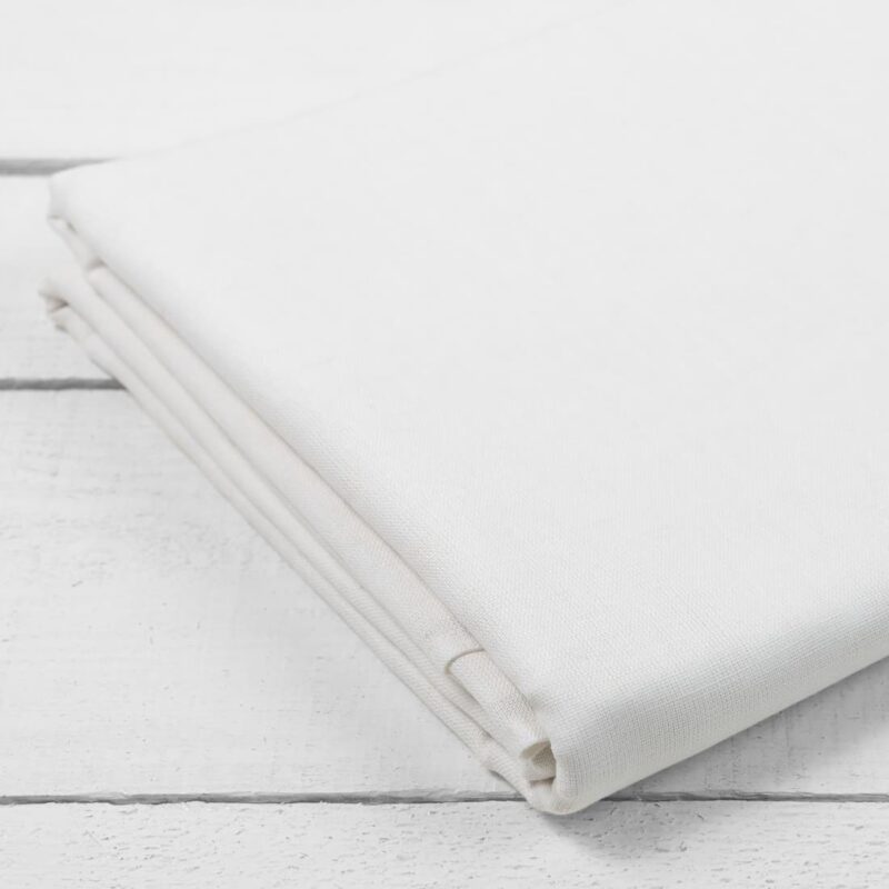linen cotton white flat sheet, simple sheet
