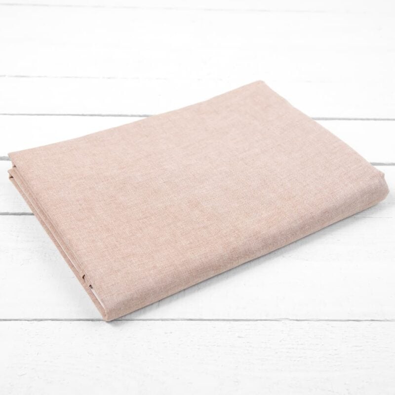 linen cotton brown flat sheet