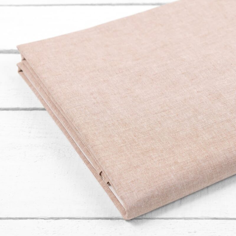 linen cotton brown flat sheet, 2 sizes