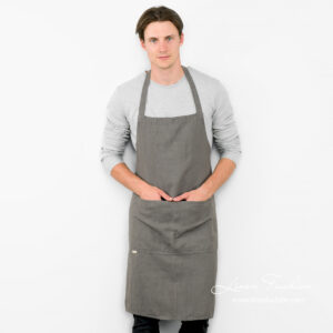 BALI Fartuch ciemny szary