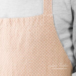 Apron in brown color, bali.