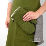 JAZZ zielony fartuch