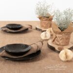 MACADAMIA brązowa serwetka