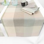 NATA bieżnik stołowy zielonkawy