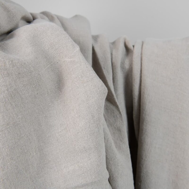 natural linen wide fabeic, washed, not dyed