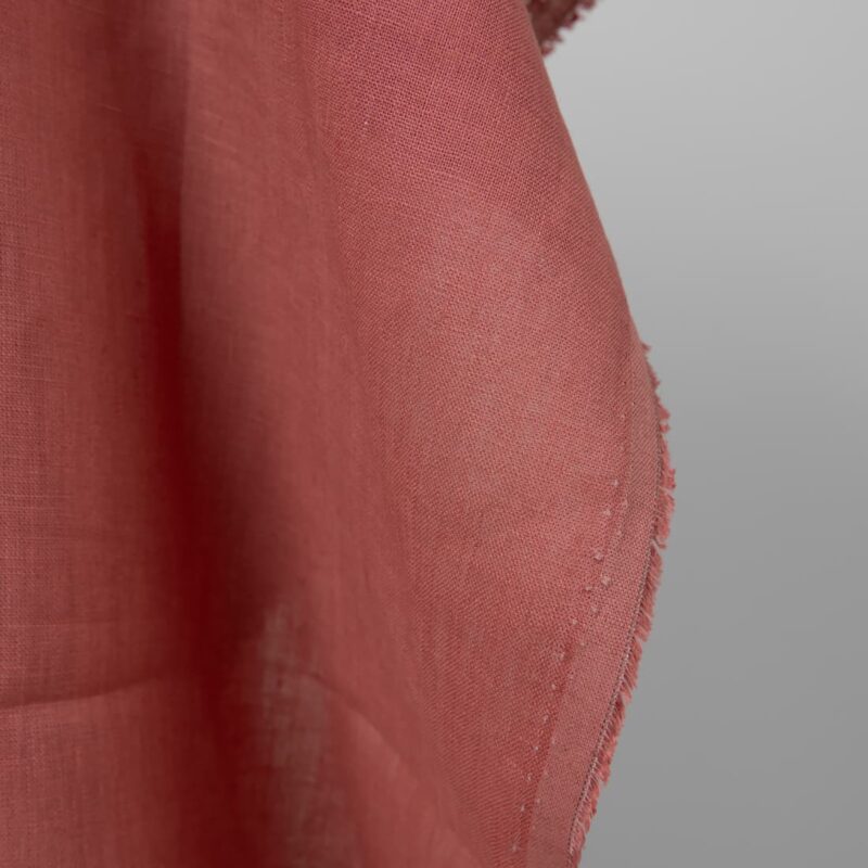 Deep link linen fabric edge