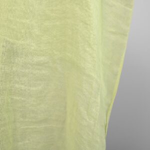 linen gauze washed apple green fabric, 145cm.
