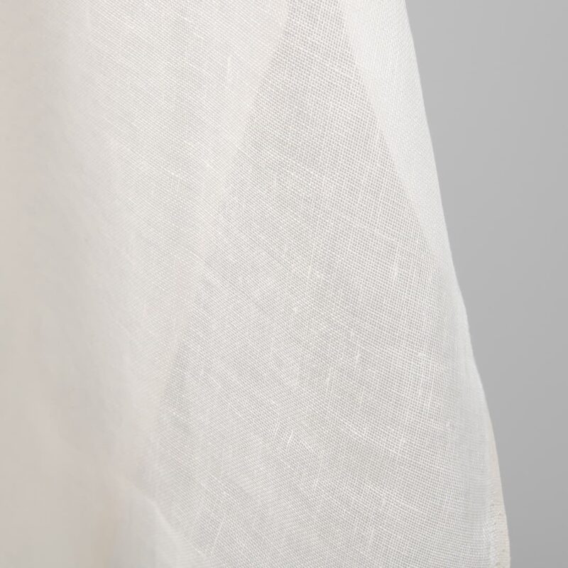 linen off white gauze fabric, creamy