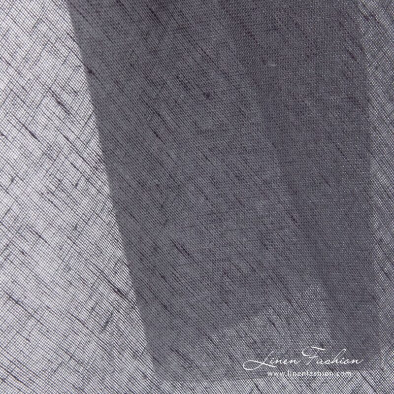 100% linen fabric in dusty plum.