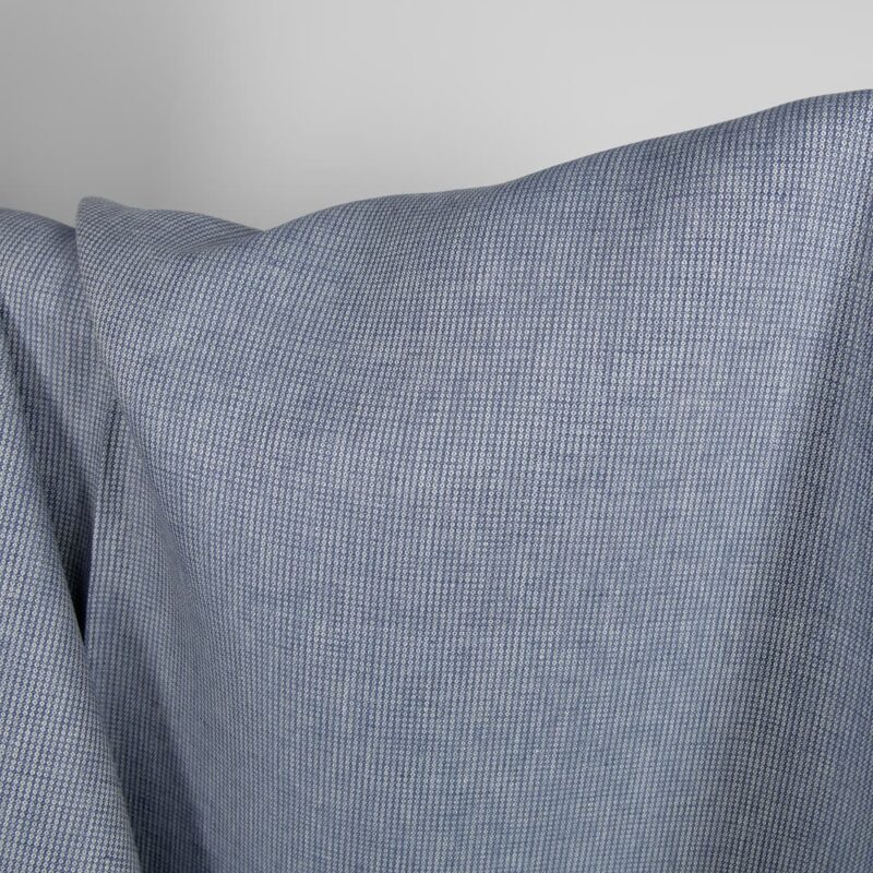 Linen fabric blue-grey small pattern product photo