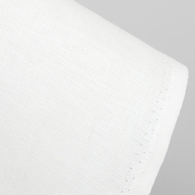 Off-white linen fabric, heavy weigth