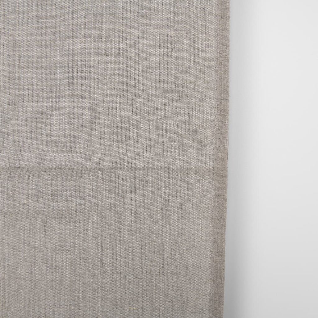 Tkanina szary len na ręczniki 2 Natural linen fabric, for towels