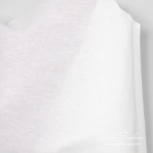 Śnieżnobiały len z bawełną 6 Linen cotton fabric optical white product photo