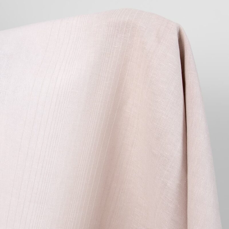 Linen cotton fabric brownish pink colour product photo