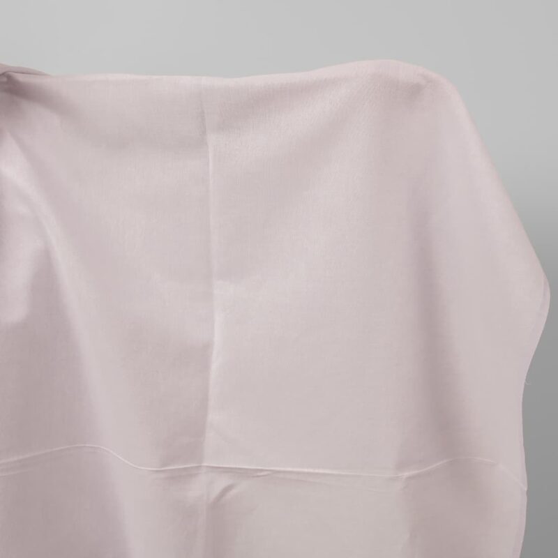 Wide linen cotton fabric lilac colour
