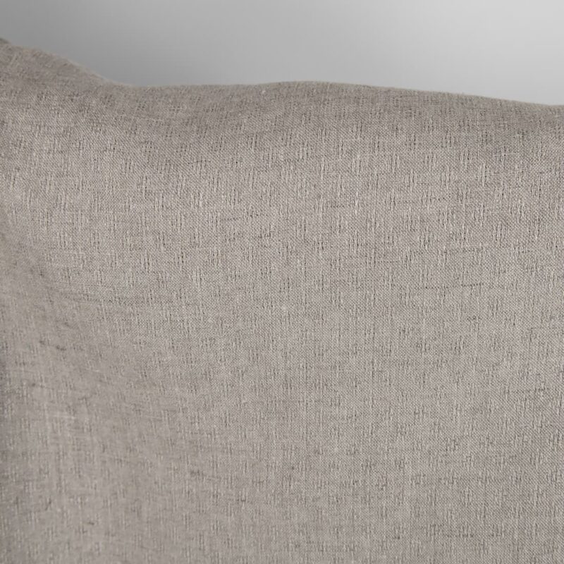 Natural linen fabric in an openwork pattern product photo