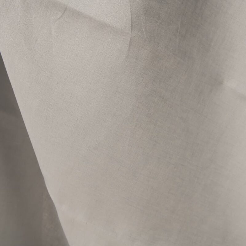Linen fabric light grey colour 150cm