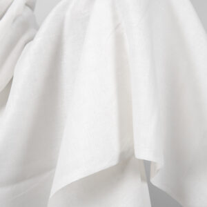 off white linen herringbone fabric