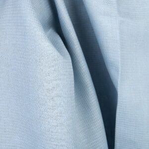 Tkanina lniana bladoszarobłękitna waflowa
