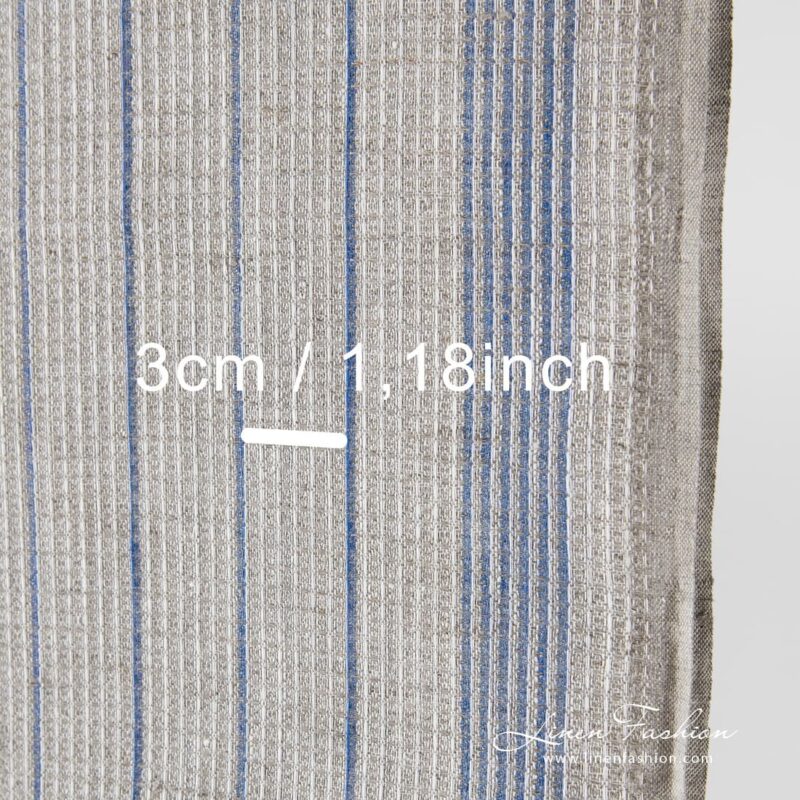 Light grey linen fabric.