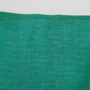 Tkanina lniana dwustronna niebieska i chłodna zieleń
