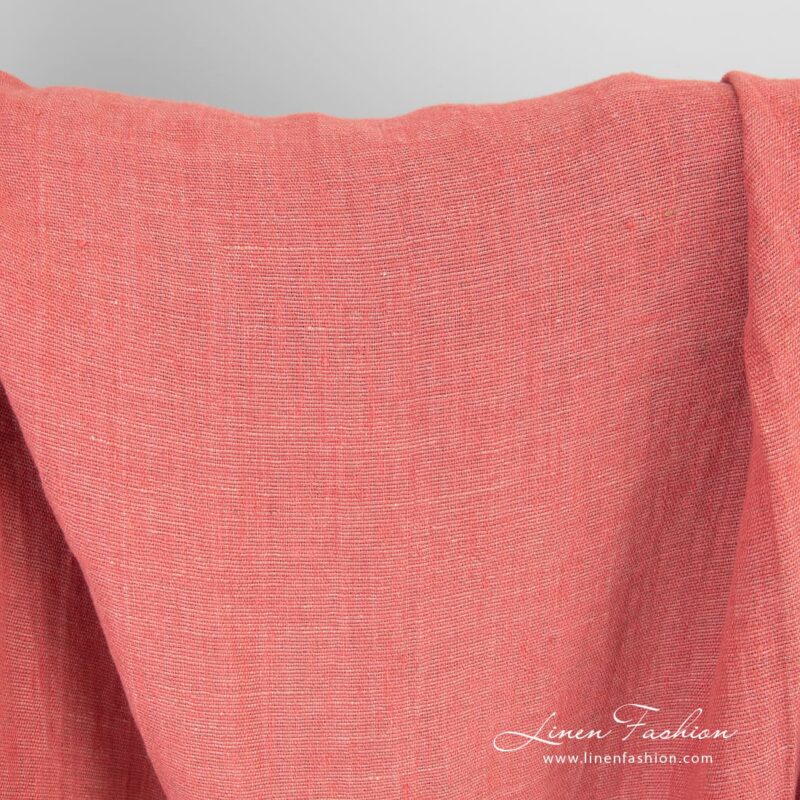 Linen fabric for clothes and home textile