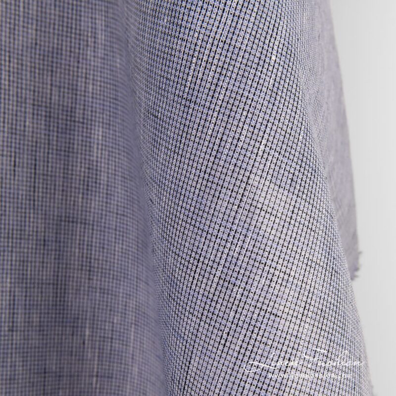 Linen fabric in melange, perfect for clothes and home textile