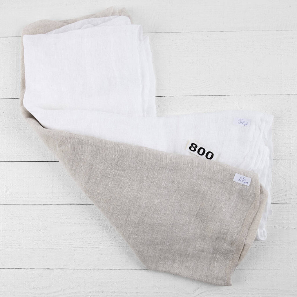 Linen Fabric Cuts, Set No. 800