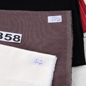 Linen Fabric Cuts, Set No. 858