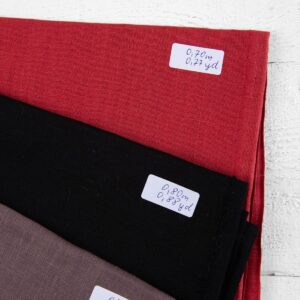 Linen Fabric Cuts, Set No. 858