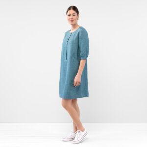 AVA Sukienka niebiesko-zielona