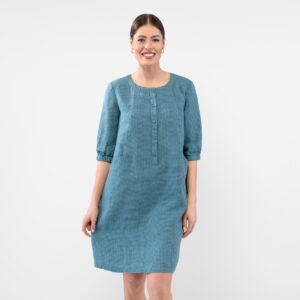 AVA Sukienka niebiesko-zielona