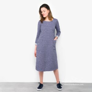 MARTA Sukienka niebieska 6 MARTA blue dress.