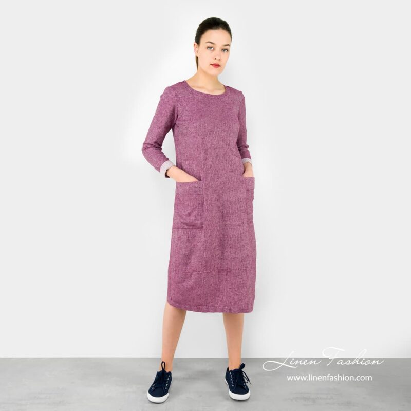 Purple dress MARTA.