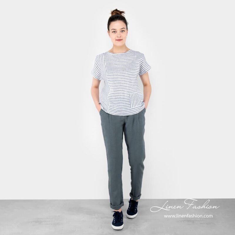 Grey pants POKI.