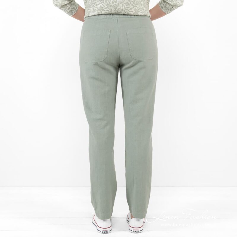 Jeans type green pants NOJA
