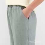 VERONA Spodnie  zielone