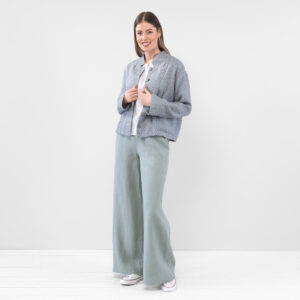 DARYL Spodnie zielonkawe