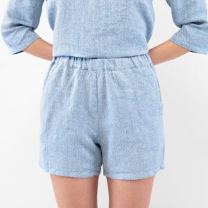 LOGAN Szorty niebieskie