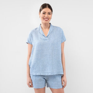 LOGAN Szorty niebieskie