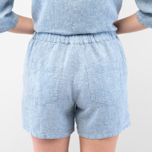 LOGAN Szorty niebieskie