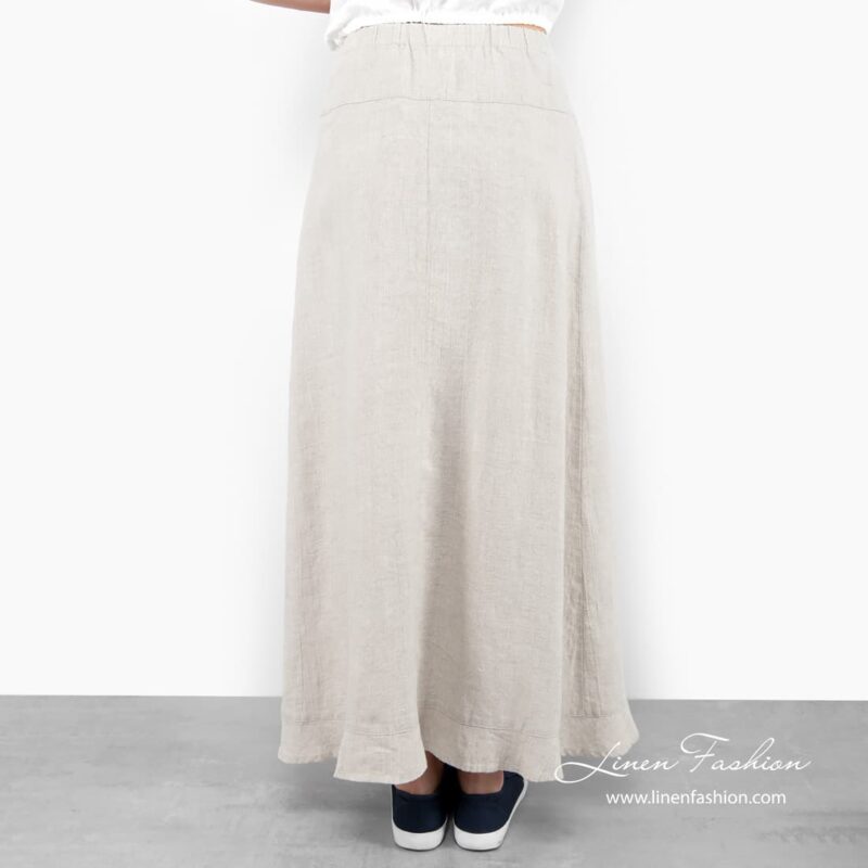 LEVI light grey skirt.