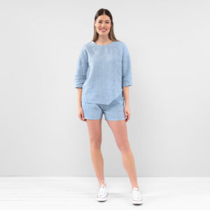 LOGAN Bluzka niebieska